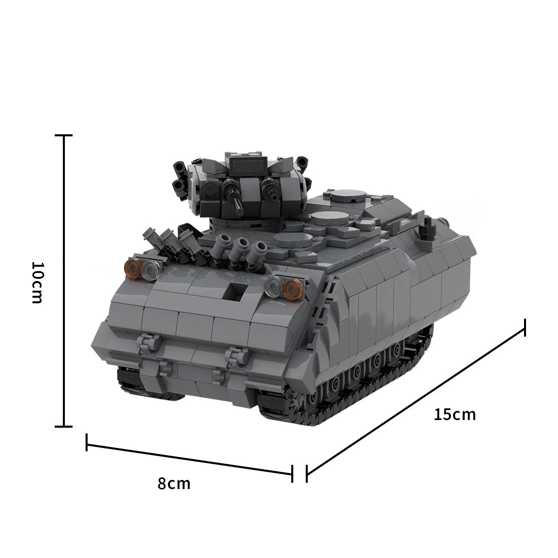 American Infantry Armoured Combat Carrier Klemmbausteine - LesDiy - Klemmbausteine