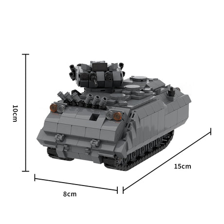 American Infantry Armoured Combat Carrier Klemmbausteine - LesDiy - Klemmbausteine