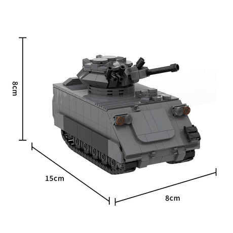 American M - 113 Armored Troop Carrier Klemmbausteine - LesDiy - Klemmbausteine