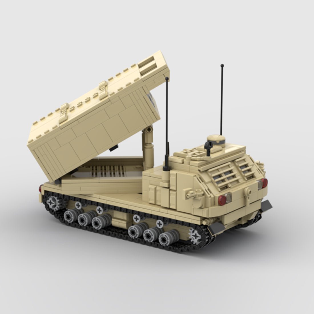 American M270 MLRS Vehicle Klemmbausteine - LesDiy - Klemmbausteine