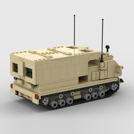 American M270 MLRS Vehicle Klemmbausteine - LesDiy - Klemmbausteine