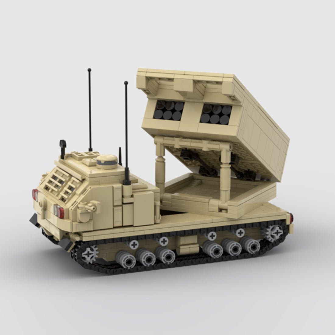 American M270 MLRS Vehicle Klemmbausteine - LesDiy - Klemmbausteine