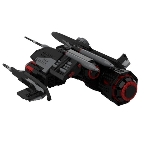 Asymmetrical Airship Klemmbausteine - LesDiy - Klemmbausteine