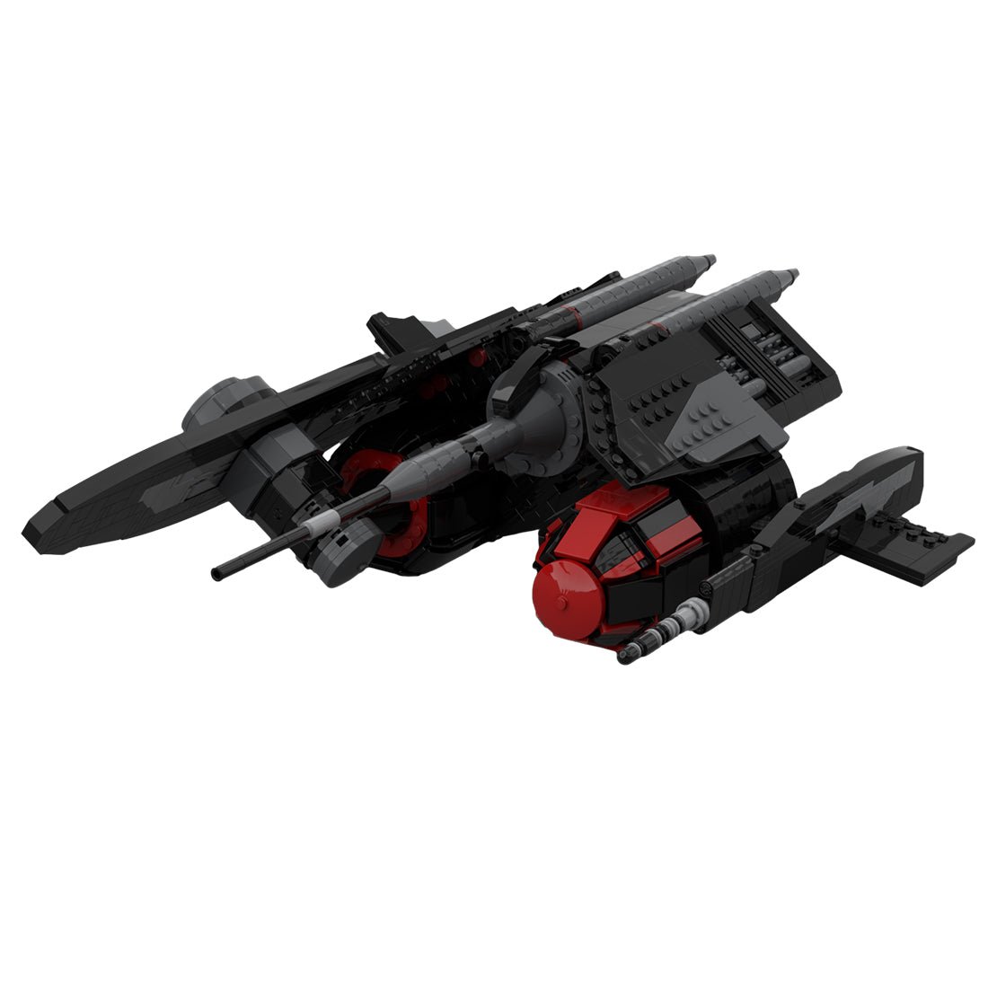 Asymmetrical Airship Klemmbausteine - LesDiy - Klemmbausteine