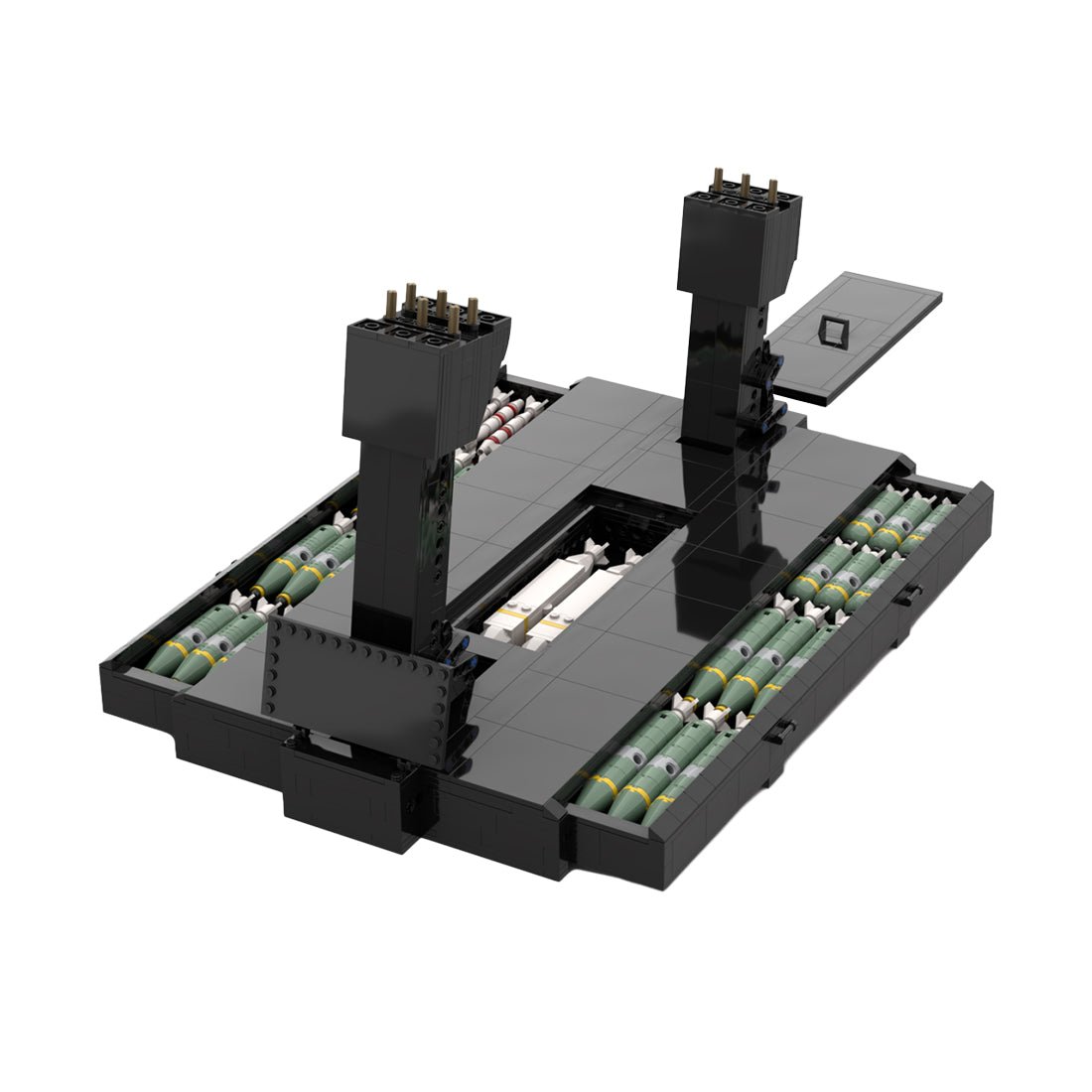 MOC - 163732 B - 1 Lancer Bomber Klemmbausteine - LesDiy - Klemmbausteine