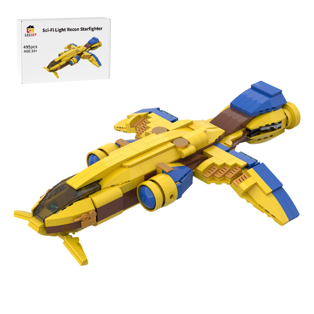 MOC-149039 Protoss Scout Klemmbausteine