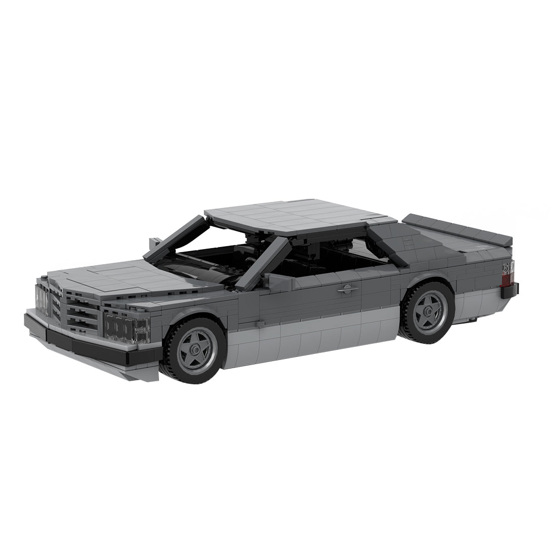 Deutsches Grand-Touring-Coupé der 1980er Jahre Klemmbausteine