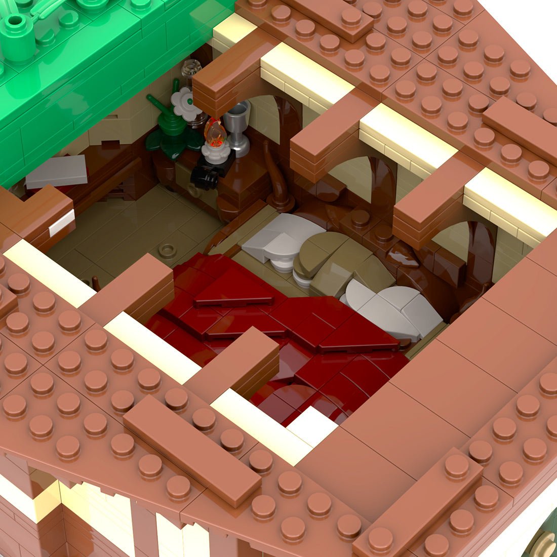 Bag End Section 2 _Guest Room Klemmbausteine - LesDiy - Klemmbausteine