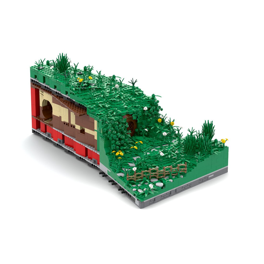 Bag End Section 2 _Guest Room Klemmbausteine - LesDiy - Klemmbausteine