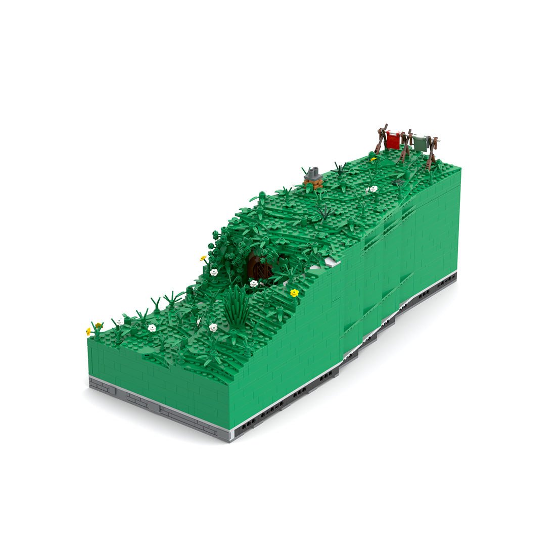 Bag End Section 3 _Guest Room Klemmbausteine - LesDiy - Klemmbausteine