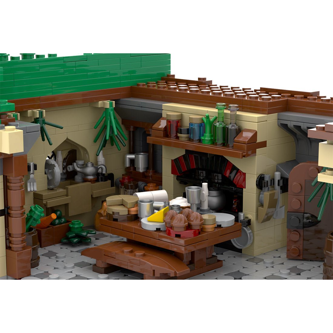Bag End Section Section 5 _Kitchen Klemmbausteine - LesDiy - Klemmbausteine