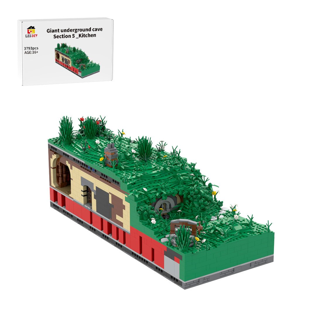 Bag End Section Section 5 _Kitchen Klemmbausteine - LesDiy - Klemmbausteine