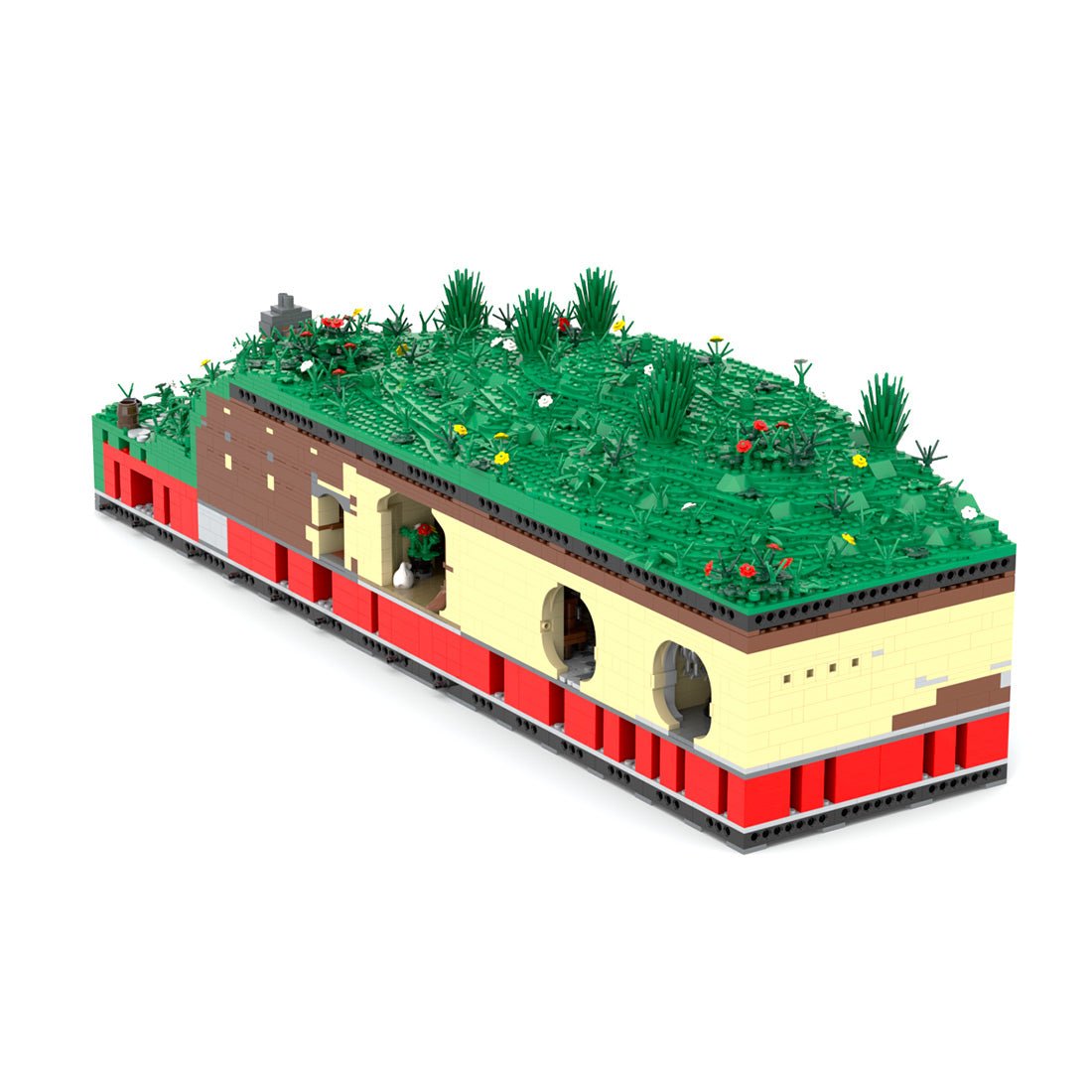 Bag End Section Section_ 6 Dining Room Klemmbausteine - LesDiy - Klemmbausteine