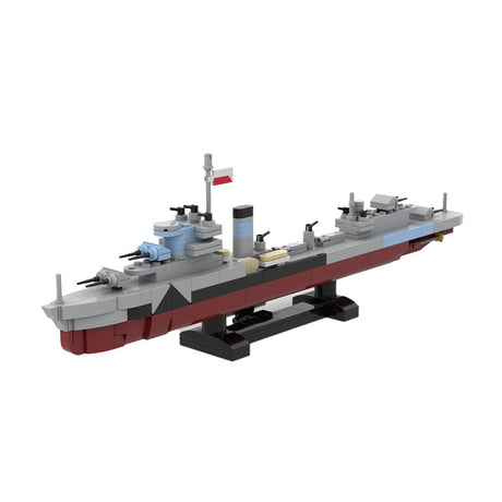 Blyskawica im Maßstab 1:300 Klemmbausteine - LesDiy - Klemmbausteine