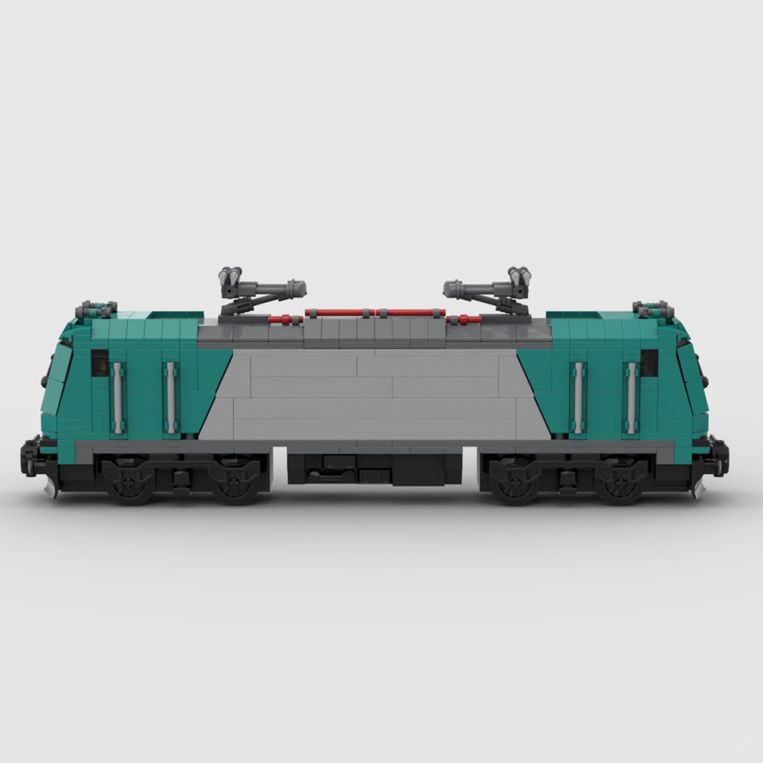 BR - 185 Electric Locomotive Head Klemmbausteine - LesDiy - Klemmbausteine