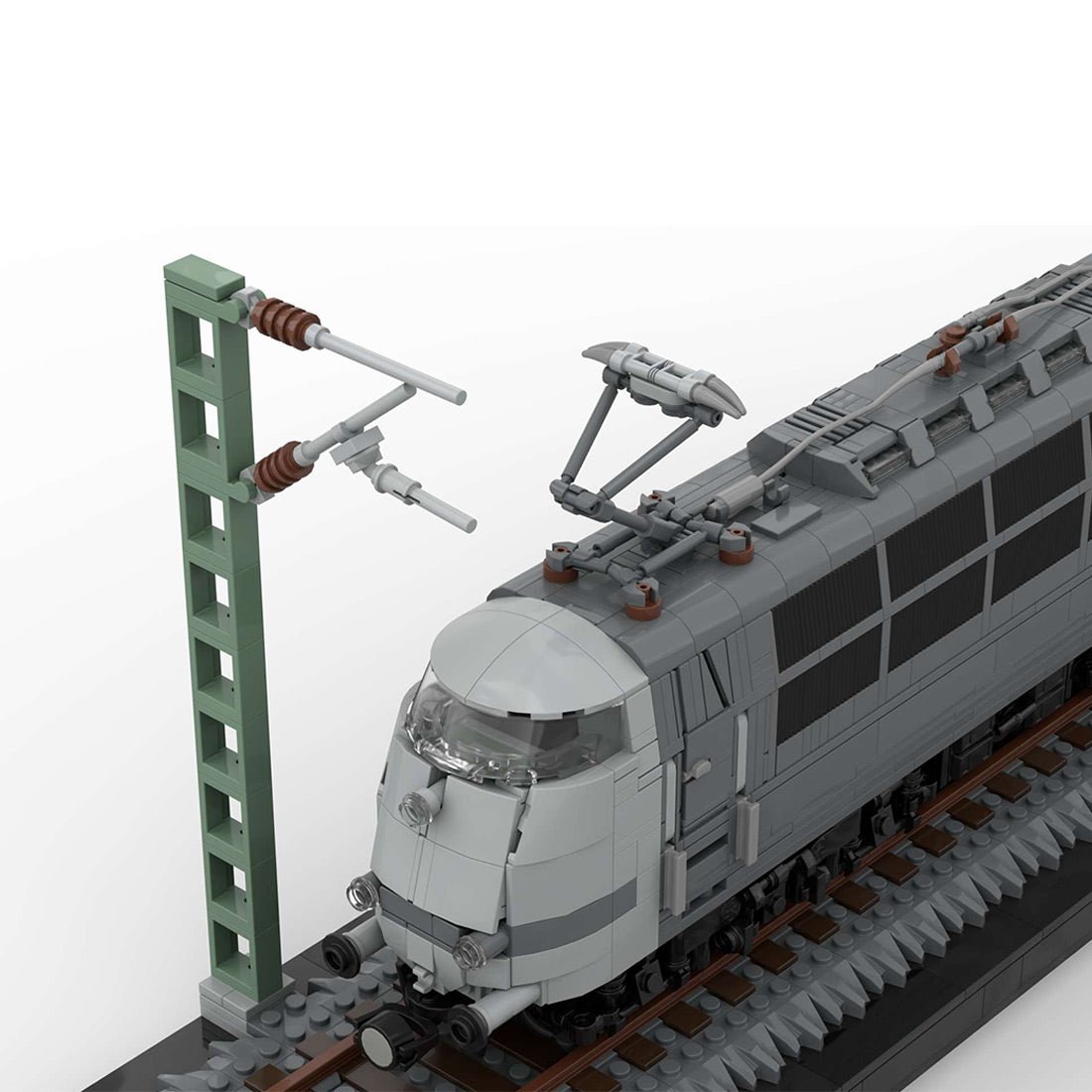 BR103 Electric Locomotive Klemmbausteine - LesDiy - Klemmbausteine