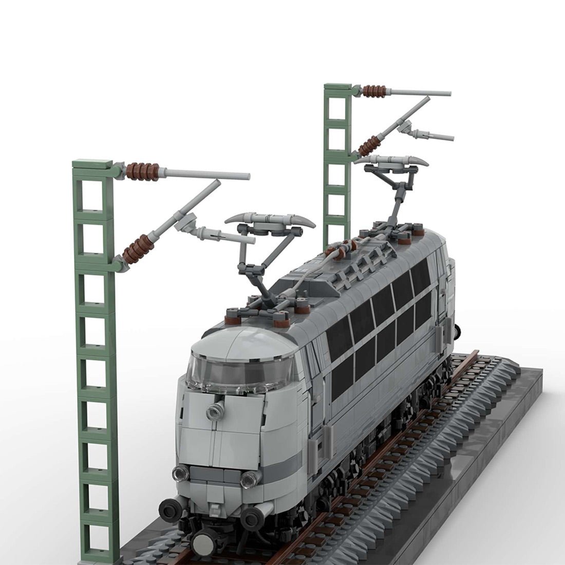 BR103 Electric Locomotive Klemmbausteine - LesDiy - Klemmbausteine