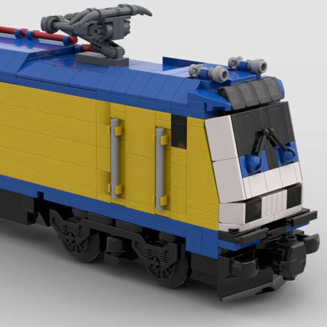 BR146 Schienenverkehrszüge kein Motor - LesDiy - Klemmbausteine