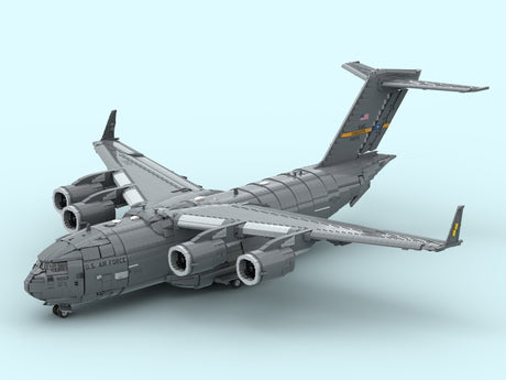 C - 17 Globemaster Transport Aircraft Military Klemmbausteine - LesDiy - Klemmbausteine