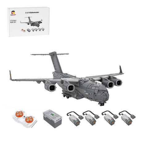 C - 17 Globemaster Transport Aircraft Military Klemmbausteine - LesDiyproduct_type##