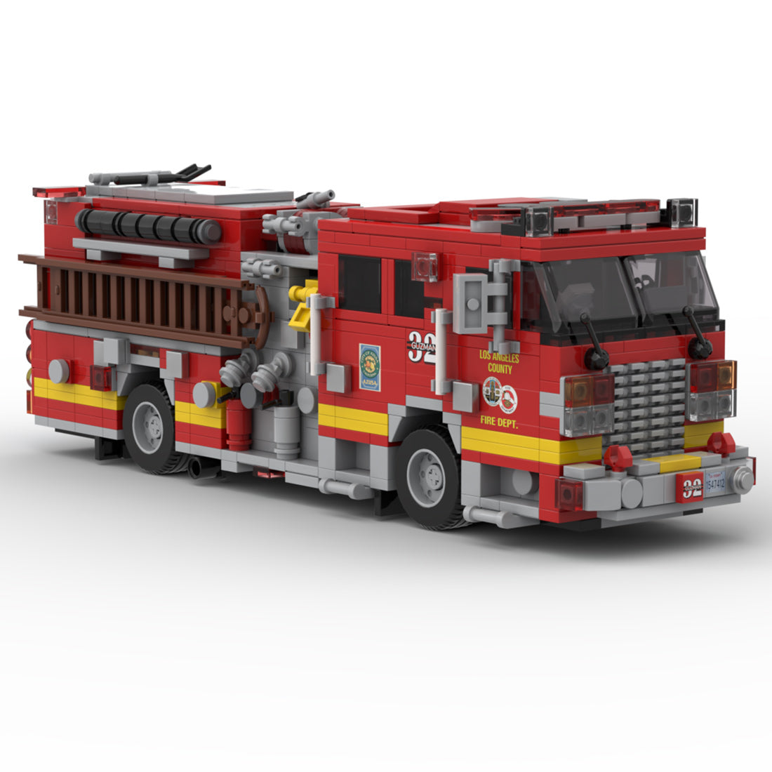 MOC-256293 2018 KME Predator Severe Fire Engine LACoFD Klemmbausteine