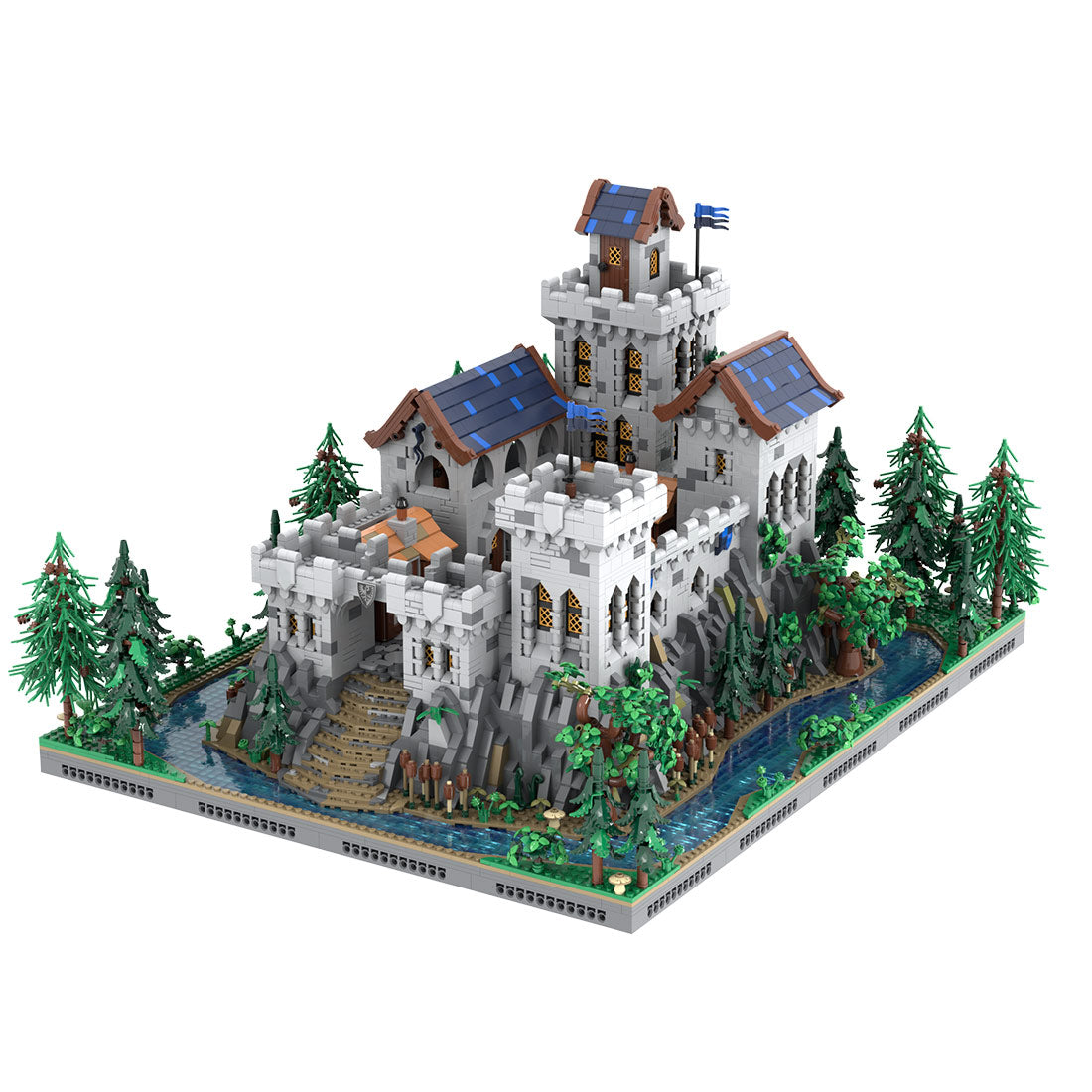 MOC-228153 Medieval Tower Klemmbausteine