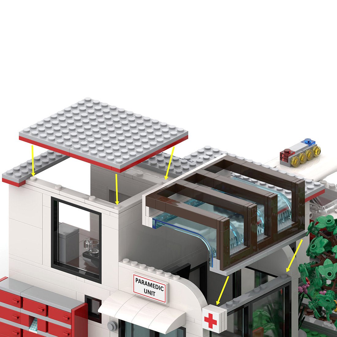 Classic 1981 Vintage Paramedic Unit Klemmbausteine - LesDiy - Klemmbausteine
