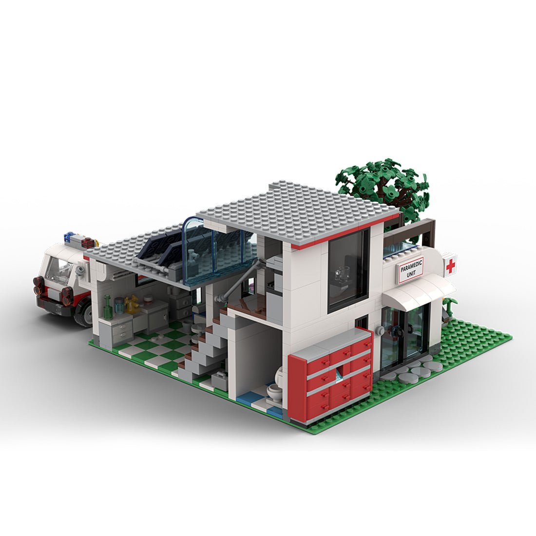 Classic 1981 Vintage Paramedic Unit Klemmbausteine - LesDiy - Klemmbausteine