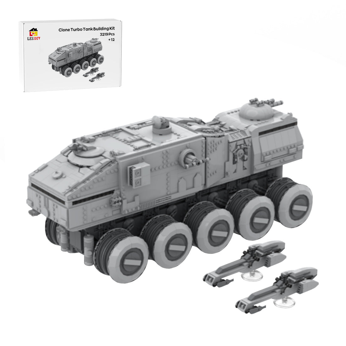 Clone Turbo Tank Klemmbausteine - LesDiyproduct_type##