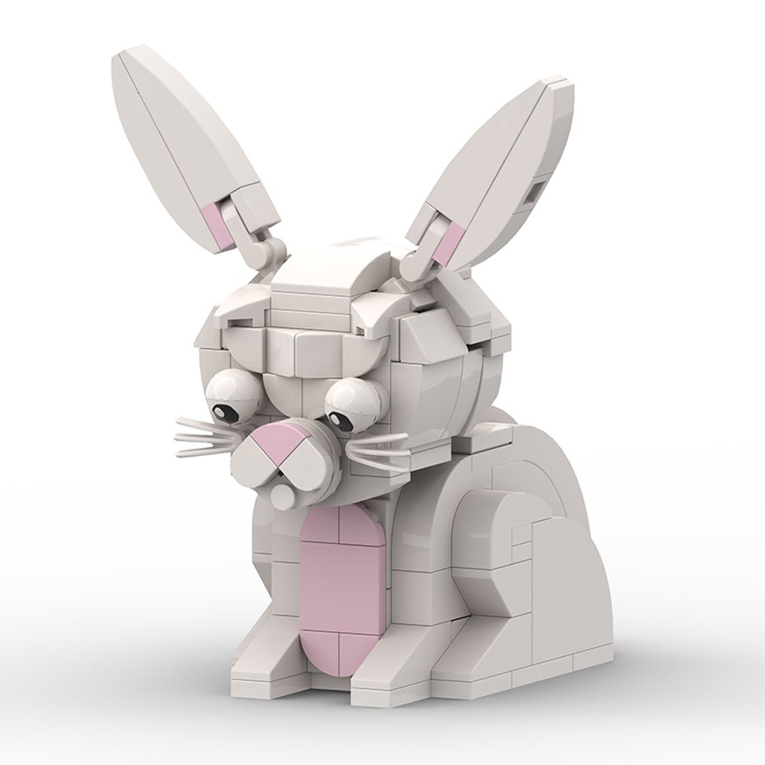 Countryside Rabbit with Garden Klemmbausteine - LesDiy - Klemmbausteine