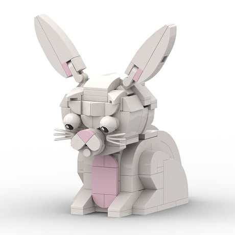 Countryside Rabbit with Garden Klemmbausteine - LesDiy - Klemmbausteine