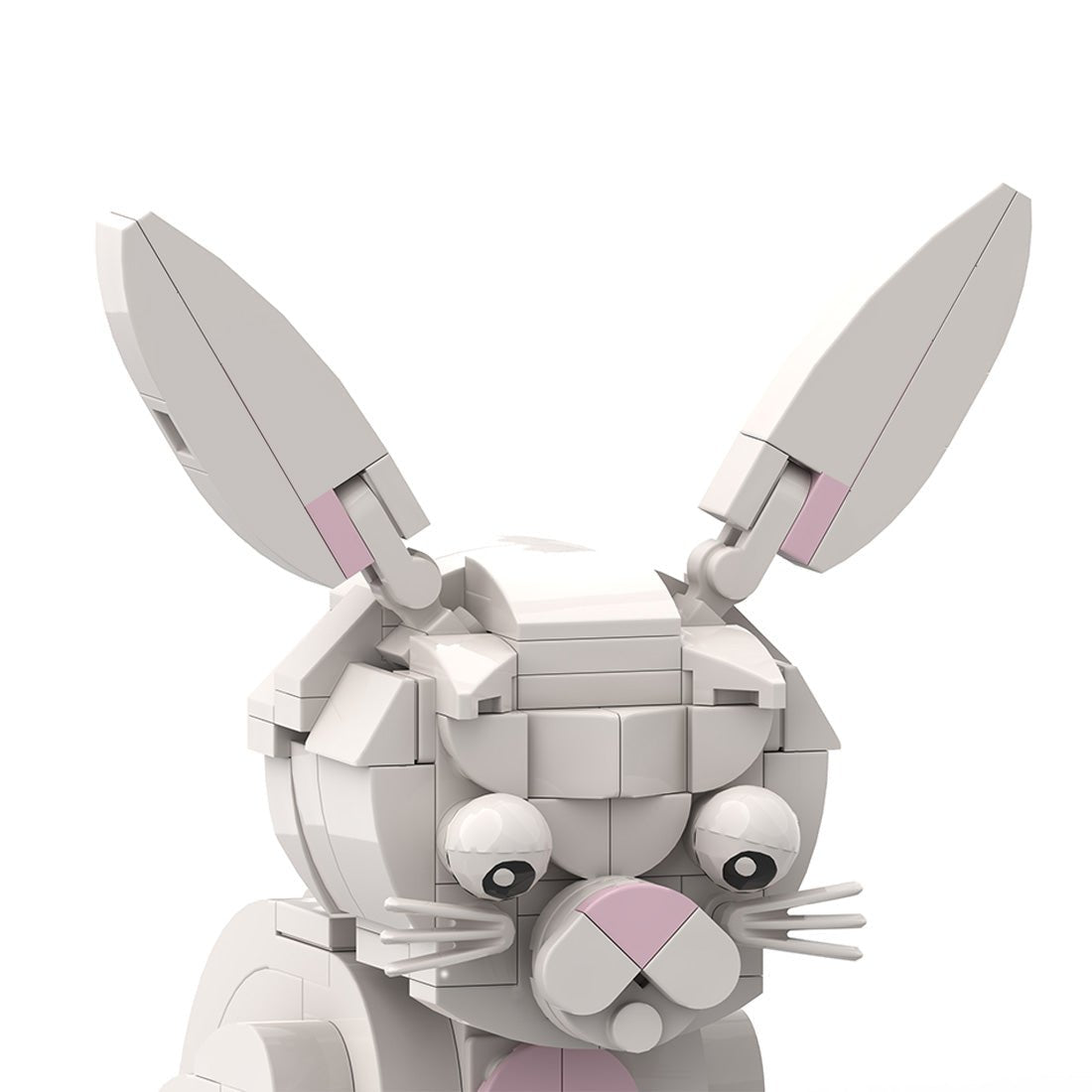 Countryside Rabbit with Garden Klemmbausteine - LesDiy - Klemmbausteine