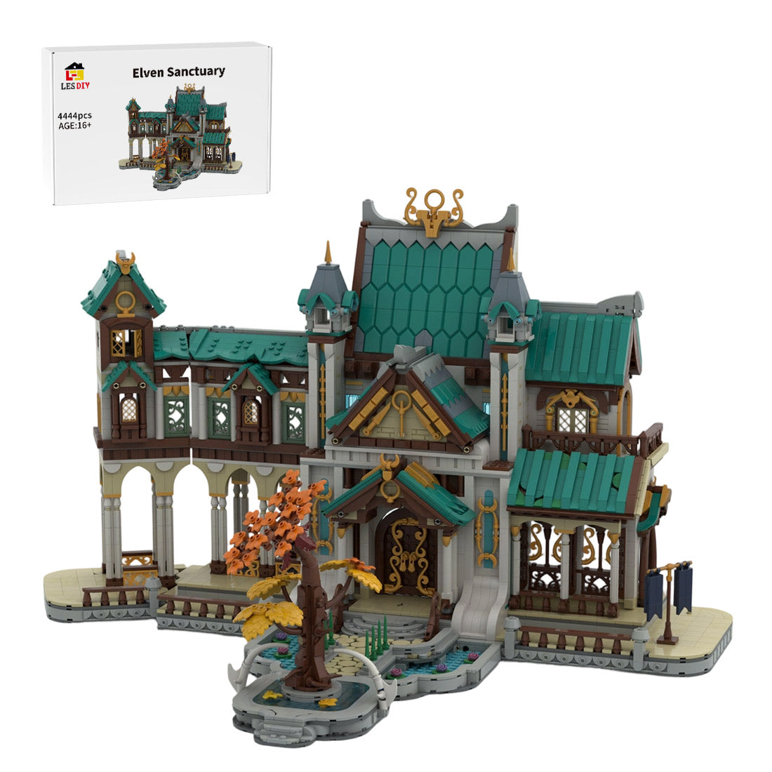 MOC-268897 Elven Sanctuary Klemmbausteine