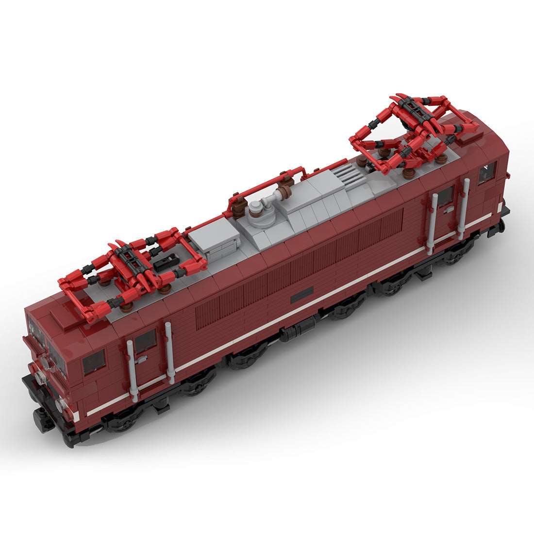 Deutscher Zug DR - 250 Klemmbaustin - Modell - LesDiyproduct_type##