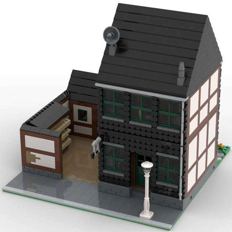 Deutsches altes Fachwerkhaus Klemmbausteine - LesDiyproduct_type##