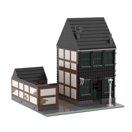 Deutsches altes Fachwerkhaus Klemmbausteine - LesDiyproduct_type##