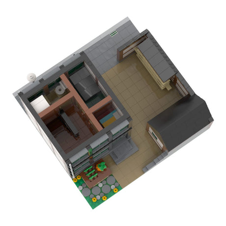 Deutsches altes Fachwerkhaus Klemmbausteine - LesDiyproduct_type##