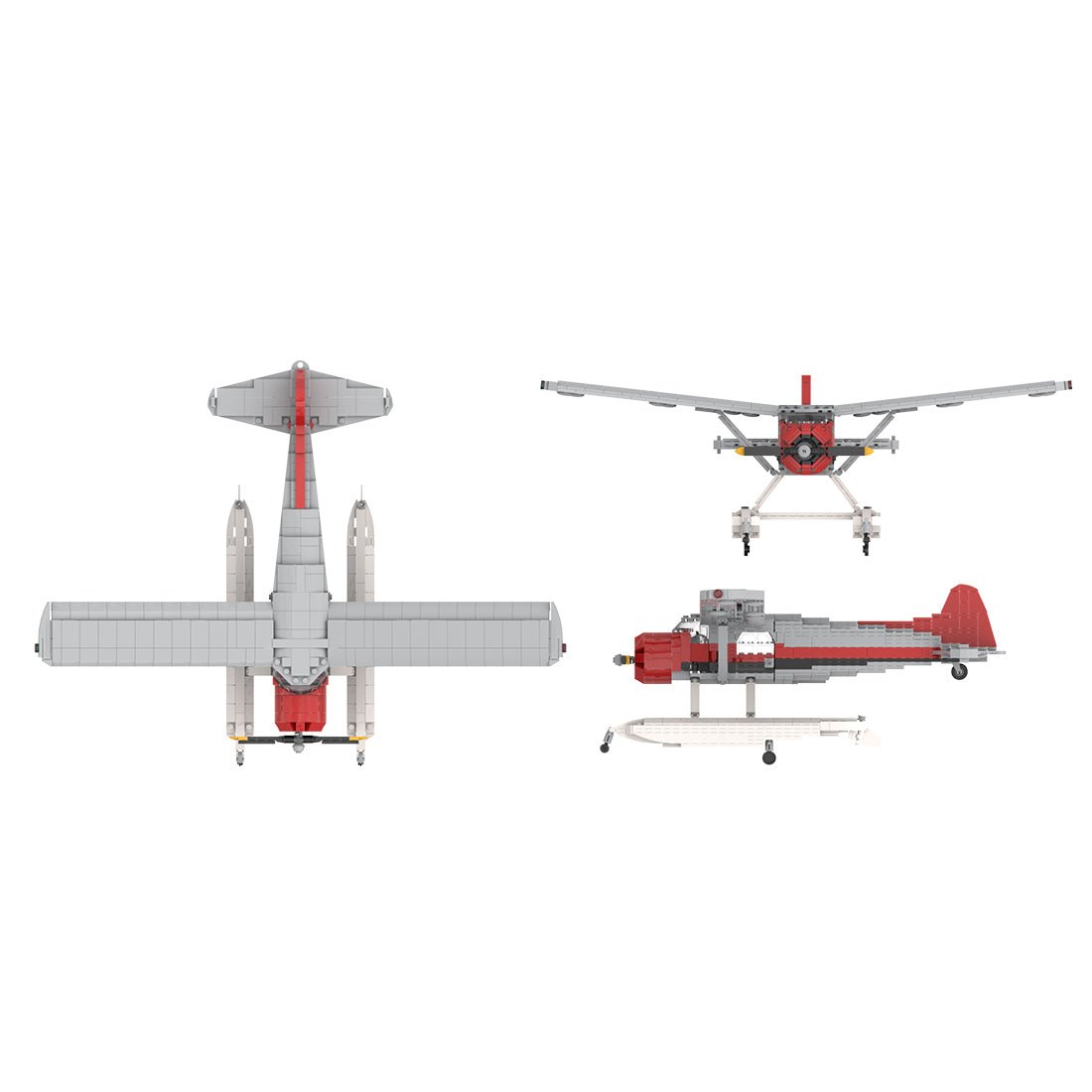 DHC2 Beaver Klemmbausteine - LesDiy - Klemmbausteine