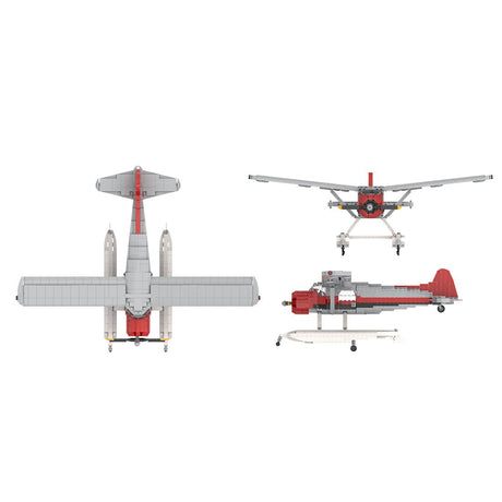 DHC2 Beaver Klemmbausteine - LesDiy - Klemmbausteine