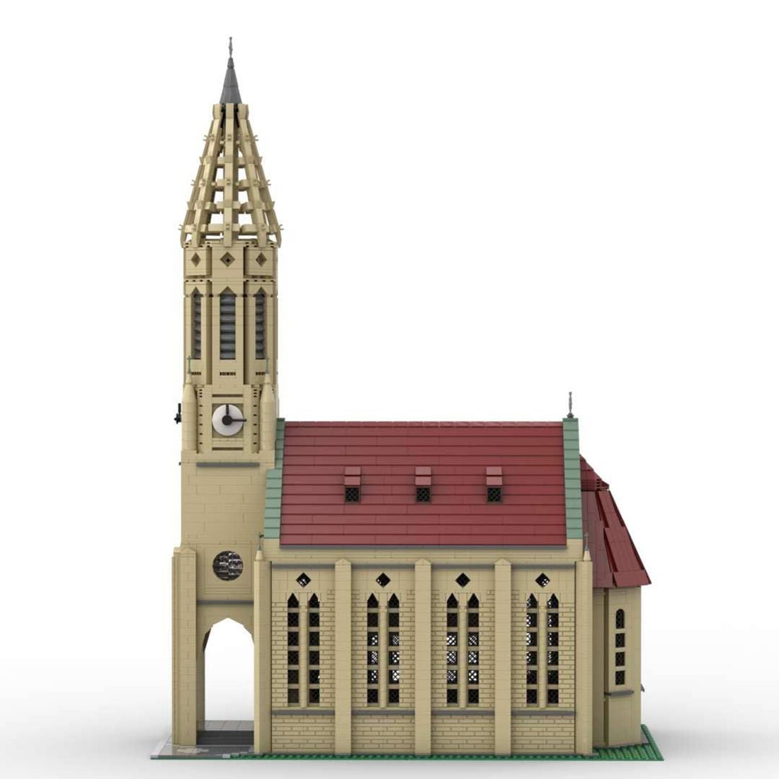 Die Berger Kirche Klemmbausteine - LesDiyproduct_type##