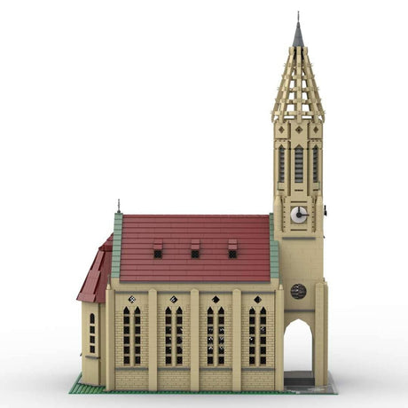 Die Berger Kirche Klemmbausteine - LesDiyproduct_type##