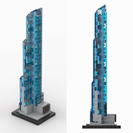 Die Supertalls der Milliardäre Manhattan Skyline Klemmbausteine - LesDiyproduct_type##