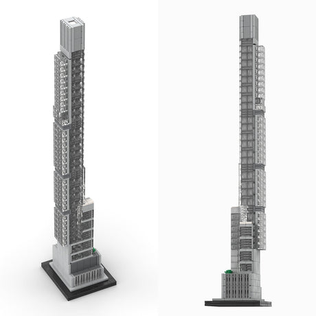 Die Supertalls der Milliardäre Manhattan Skyline Klemmbausteine - LesDiyproduct_type##