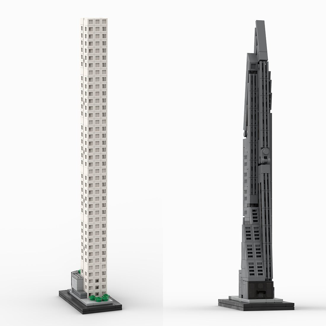 Die Supertalls der Milliardäre Manhattan Skyline Klemmbausteine - LesDiyproduct_type##