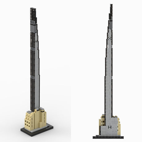 Die Supertalls der Milliardäre Manhattan Skyline Klemmbausteine - LesDiyproduct_type##