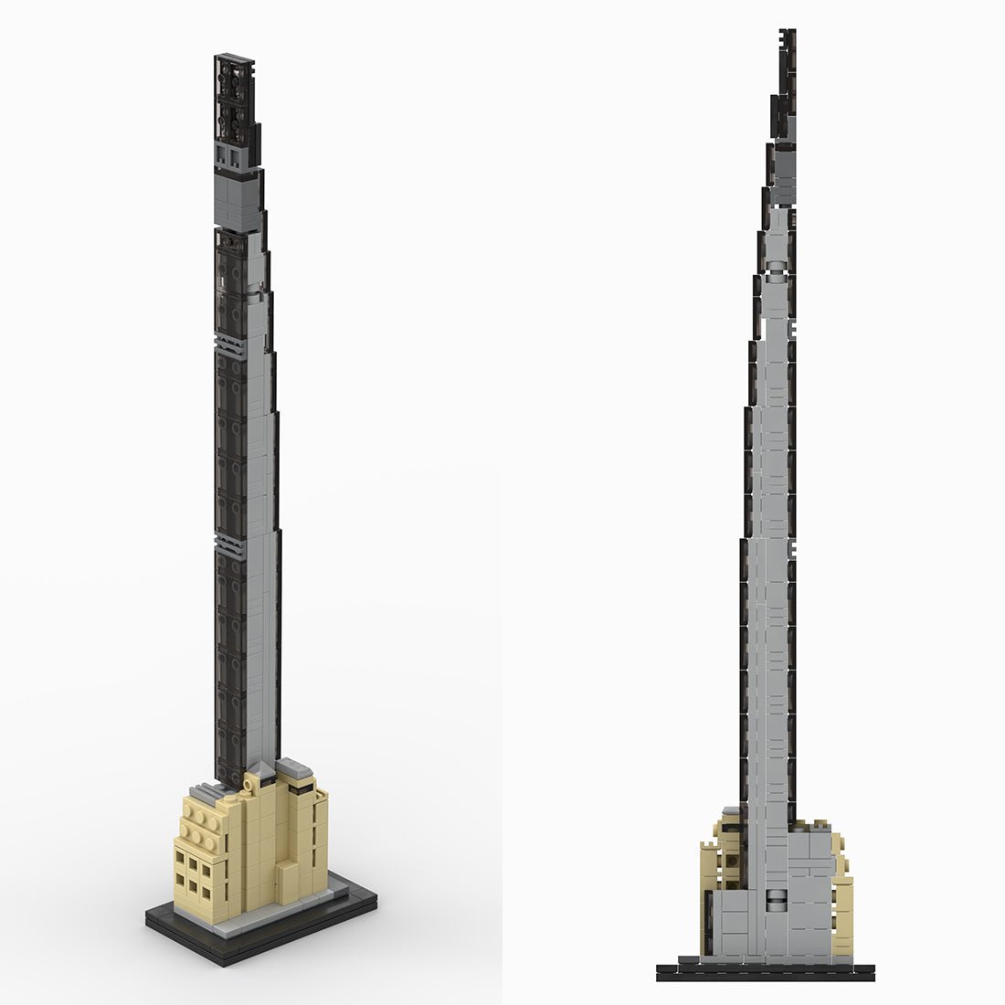 Die Supertalls der Milliardäre Manhattan Skyline Klemmbausteine - LesDiyproduct_type##