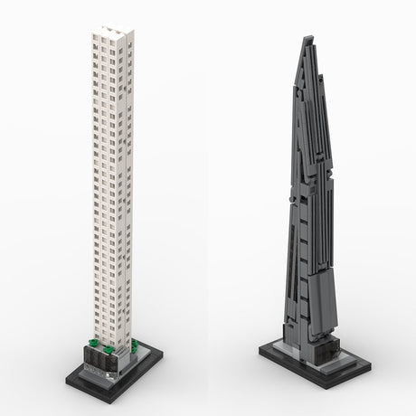 Die Supertalls der Milliardäre Manhattan Skyline Klemmbausteine - LesDiyproduct_type##