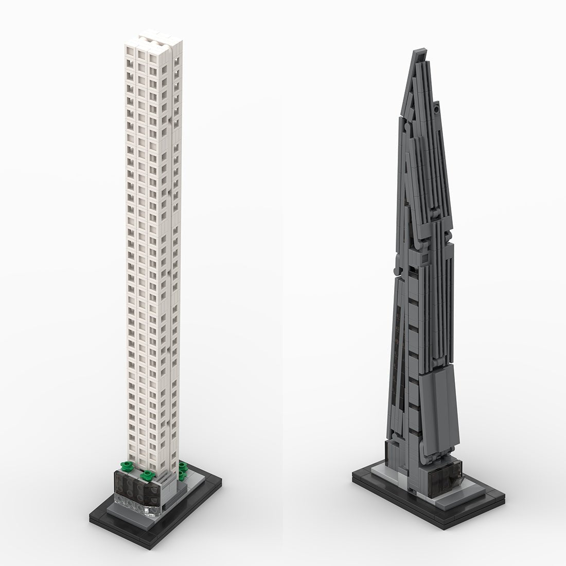 Die Supertalls der Milliardäre Manhattan Skyline Klemmbausteine - LesDiyproduct_type##