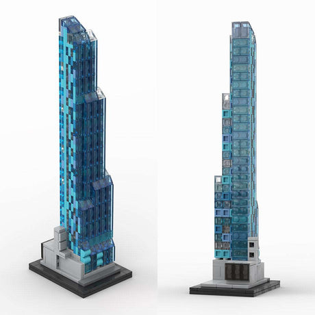 Die Supertalls der Milliardäre Manhattan Skyline Klemmbausteine - LesDiyproduct_type##