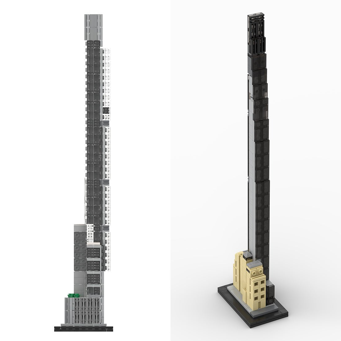 Die Supertalls der Milliardäre Manhattan Skyline Klemmbausteine - LesDiyproduct_type##